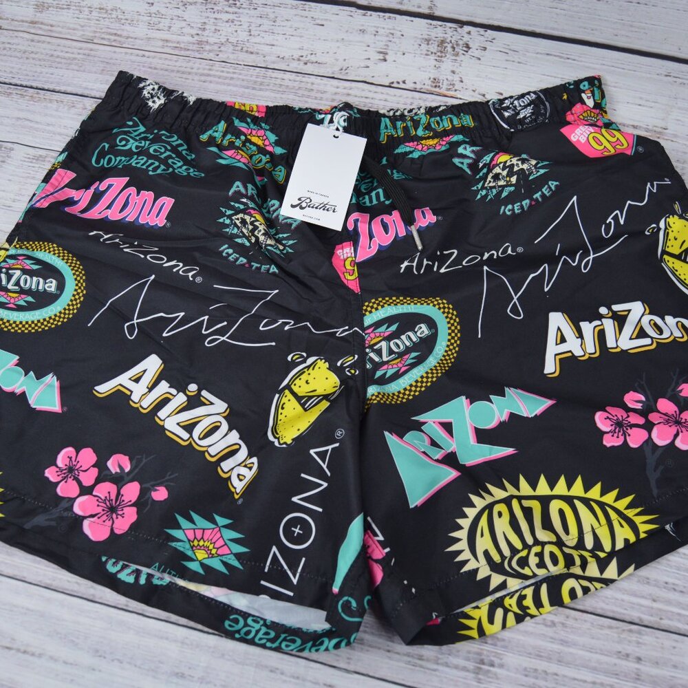 BATHER Arizona Sweet Tea Swim Trunks Mens Size 2XL XXL 2X NWT - Picture 13 of 14